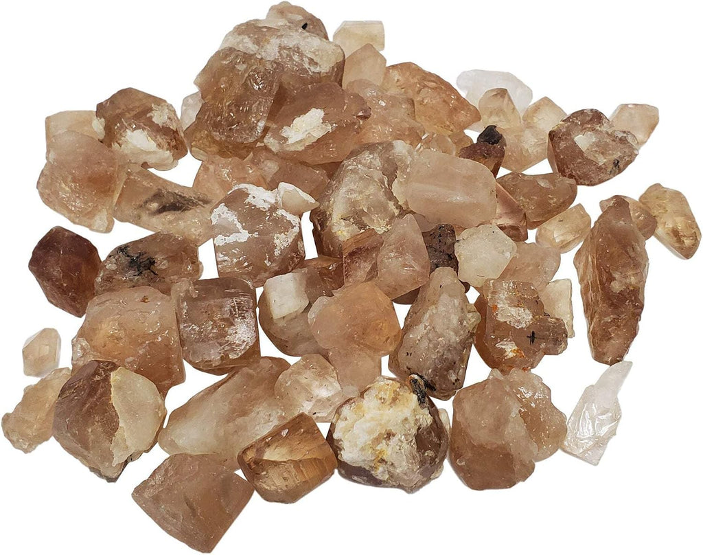Natural Rough Brown Topaz Crystal Gemstones 4 to 5 Grams