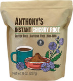 Anthony's Instant Chicory Root, 8 oz, Gluten Free, Caffeine Free, Non GMO, Coffee Alternative