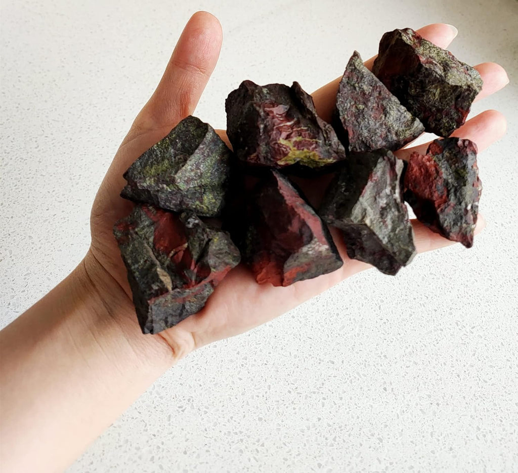 Luckeeper 1 lb Rough Crystals Bulk Raw Healing Stones for Tumbling, Wire Wrapping, Wicca Reiki,Meditation