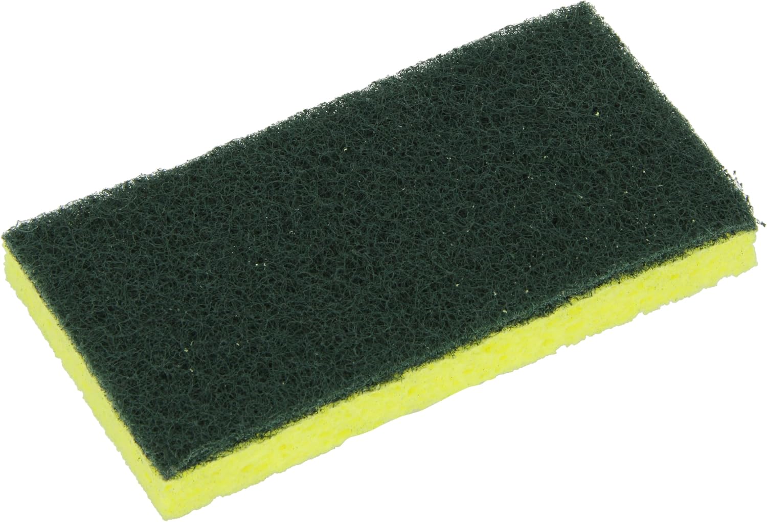 Impact Products Cellulose Scrubber Sponge, Yellow, Green 0.9" x 3" x 6.3"