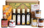 Mercato di Bellina Mama Mia! Grand Italian Gift Basket with Award Winning Balsamic Vinegar, Infused Olive Oils, and Gourmet Food - Al Natural Food Gift Basket - Gourmet Gifts for Foodies