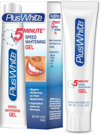 Plus White Speed Whitening Gel - Works in 5 Minutes - Professional Teeth Whitening w/Dentist Approved Ingredient (2 oz)