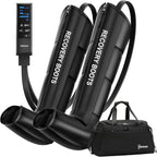YINGGG Air Leg Massager with Compression: Professional Full Compression Boots with Adjustable 9 Intensities, Leg Massager for Circulation and Fatigue Relief for Post-Workout(Medium)