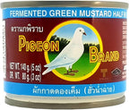 Pigeon Brand Fermented Mustard Green Thai Style 5 Oz. (Pack of 4)