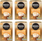 Nescafe Vanilla Latte 8 x 18.5g - Pack of 6