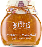 Mrs Bridges Celebration Marmalade with Champagne, Made in Scotland, 12oz Jar (Pack of 1)
