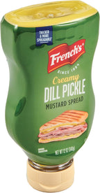 French's Creamy Dill Pickle Mustard Spread, 12 oz