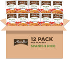 Near East Rice Pilaf Mix, Spanish Rice, 6.75oz Boxes (12 Pack)