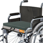Kölbs Gel Extreme Wheelchair Seat Cushion, Coccyx, Sciatica & Tailbone Pain Relief, Ideal for Office, Kitchen Wheelchairs and Auto, 16 x 16 Inch Seat, 3 Inch Thick