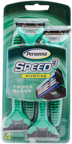 Personna Razor Blades Triple Blade, 4 Count