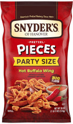 Snyder's of Hanover Hot Buffalo Wing Flavored Pretzel Pieces, 18 Oz