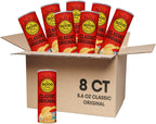 The Good Crisp Company Original Gluten-Free Potato Chips, 5.6 Oz Cans (Pack of 8), Non-GMO, Allergen Friendly, Potato Chip Snack Pack