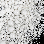 Sprinkles, White Pearl Sprinkles, 130g/4.6oz Edible Pearls for Cake Decorating, Sugar Pearls Candy Baking Decorations, Cupcake Cookie Ice Cream Toppings, Wedding Party Supplies