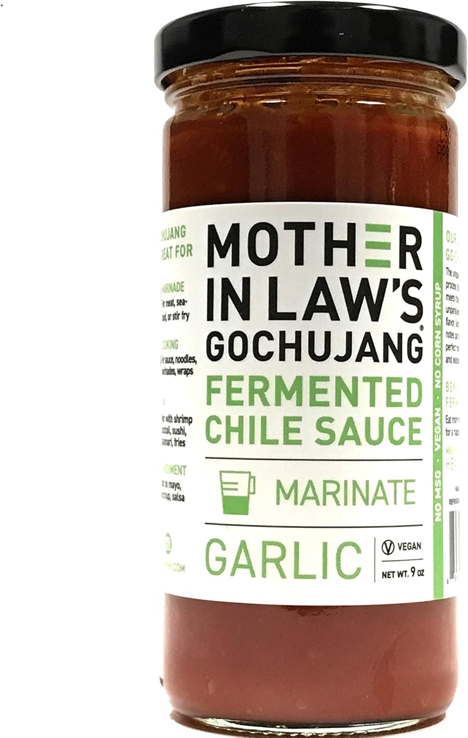Mother-In-Law's Kimchi Fermented Chile Paste, Garlic, Pack of 2