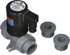 Hayward SV20100STV 1-Inch CPVC NPD Design True Union Solenoid Valves with FPM Seal and Socket/Threaded End Connection