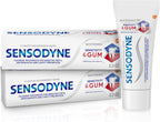 Sensodyne Sensitivity & Gum Sensitive Teeth Whitening Toothpaste, Toothpaste for Gingivitis and Sensitive Teeth Treatment - 2.3 Ounces (Pack of 2)