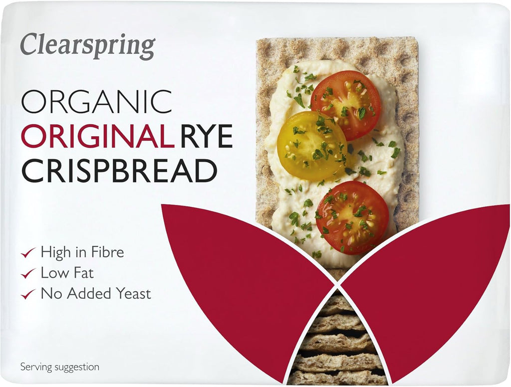 CLEARSPRING Organic Original Rye Crispbread, 200 GR