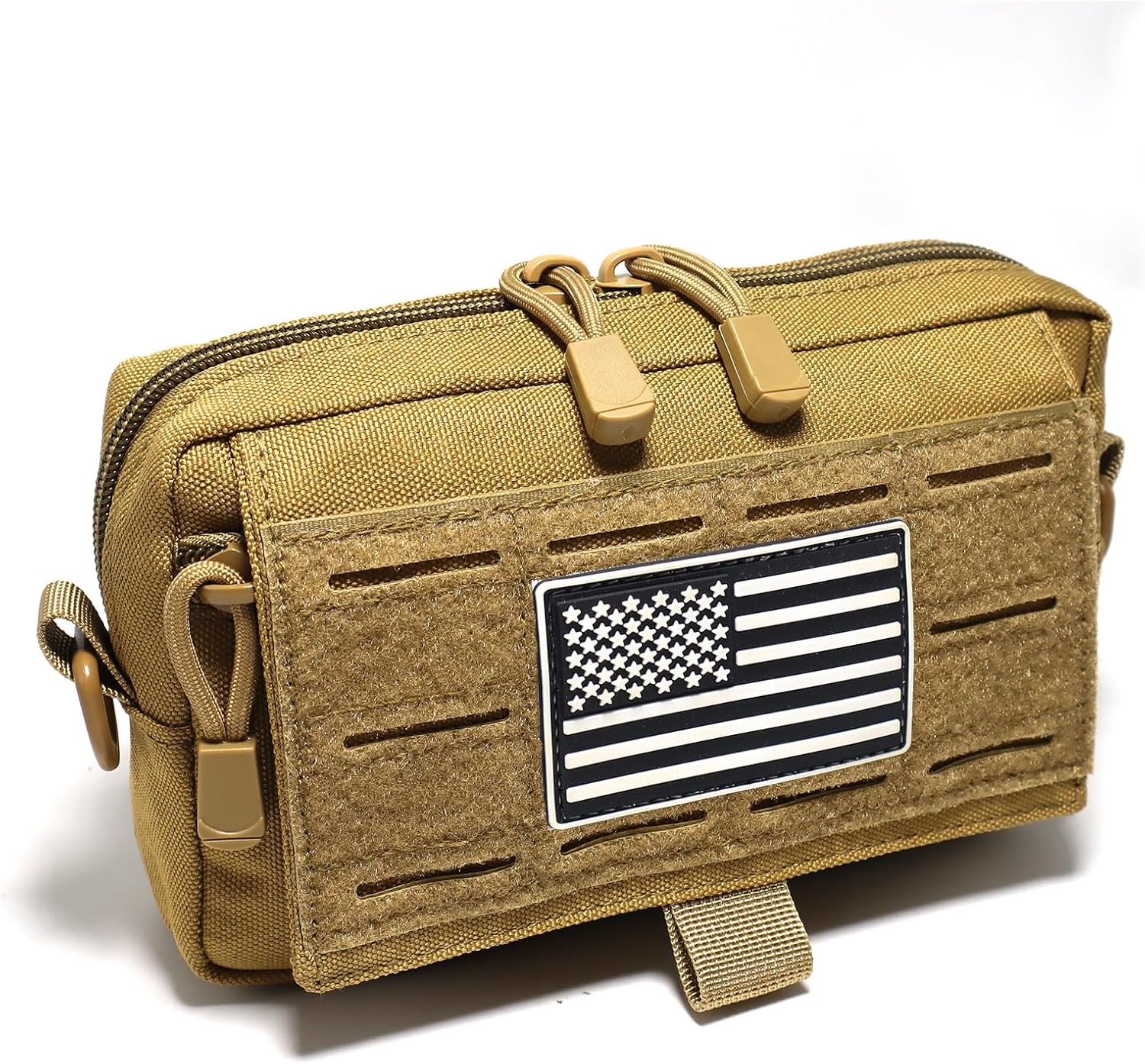 Tactical Molle Admin Pouch Compact Utility EDC Tool Bag Phone Pouches Fanny Waist Pack Bag Belt Pouch Small First Aid Kit