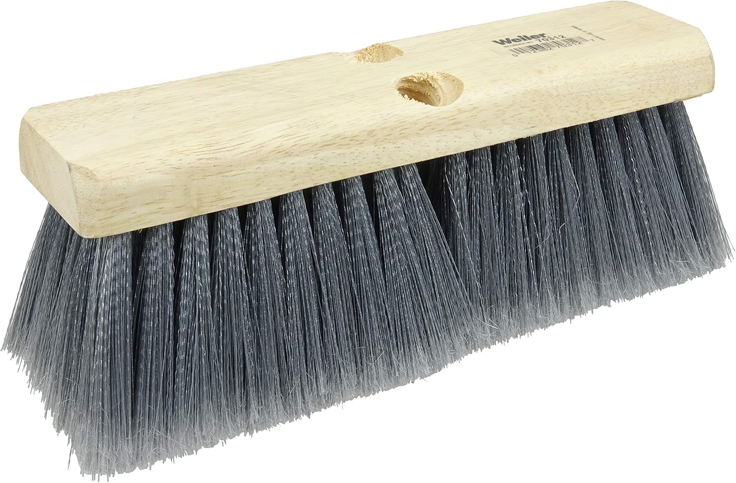 Weiler 70312 10" Bus Brush, Flagged Silver Grey Polystyrene Fill (Pack of 12)