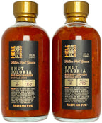 Hell Fire Detroit Bhut Jolokia (aka Ghost) Hot Sauce (Superhot), Limited Edition, Crafted with Fresh, Fire-Roasted Bhut Jolokia Chile Peppers, All-Natural, Vegan, Gluten-Free, Low Sodium – 4 Fl Oz (Pack of 2)