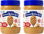 Peanut Butter & Co. Crunch Time Peanut Butter 16 Ounce (Pack of 2)