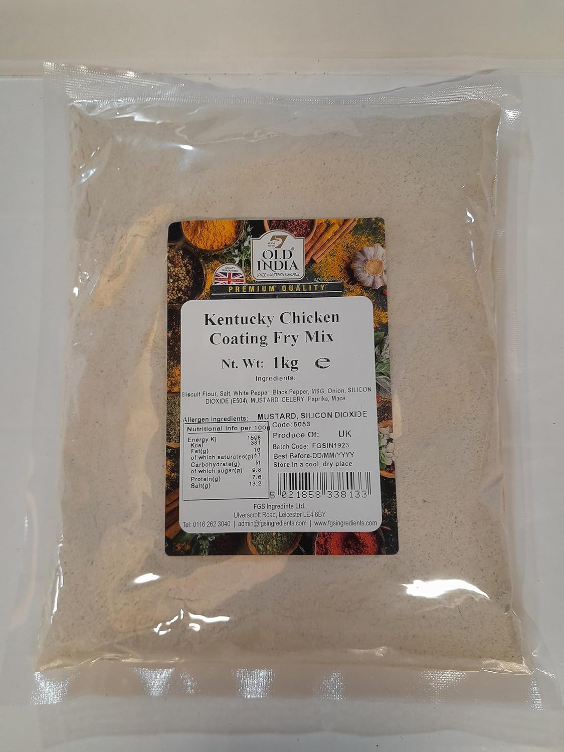 Old India Kentucky Chicken Coating Fry Mix 1 Kg