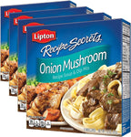 Lipton Recipe Secrets Onion Mushroom Soup and Dip Mix,1.8 oz,(Pack of 4)
