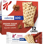 Special K Bar Pastry Crisps, 100 Calorie Snacks, Breakfast Bars, Brown Sugar Cinnamon, 5.28oz Box (12 Crisps)