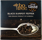 Bo Tree Farms Organic Kampot Pepper, Black Peppercorns, 3.2 Ounce