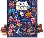 Monty Bojangles Vegan Chocolate Advent Calendar Chocolate Truffles (8.3oz), Perfect for Chocolate Lovers with Delicious Truffles, Gorgeous Christmas Advent Calendar