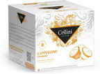 Cellini Caffè Cappuccino Cremoso, 30 Count, Dolce Gusto® Compatible Capsules, Creamy Milk Foam and Rich Coffee Blend, Made in Italy