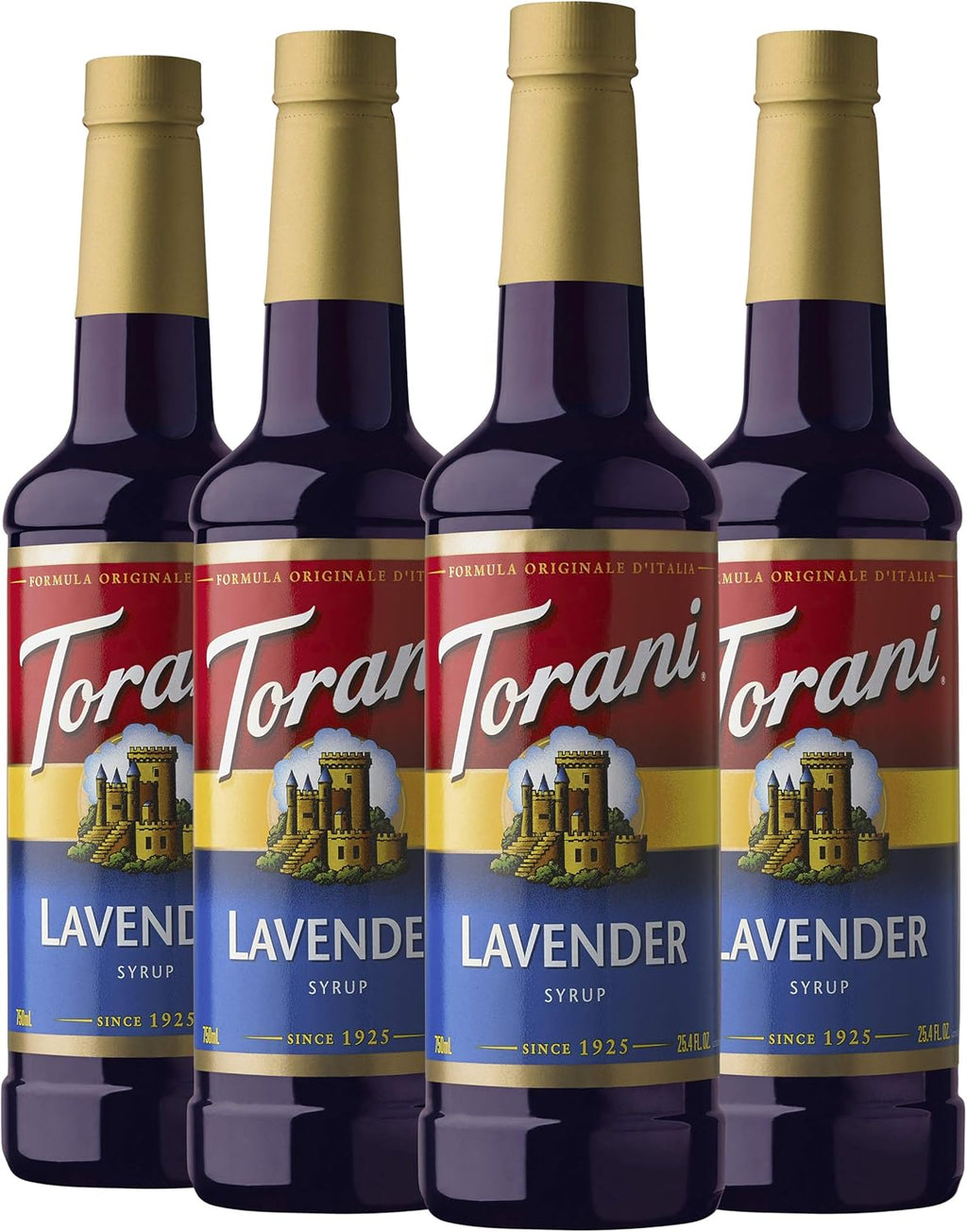 Torani Syrup, Lavender, 25.4 Ounces (Pack of 4)