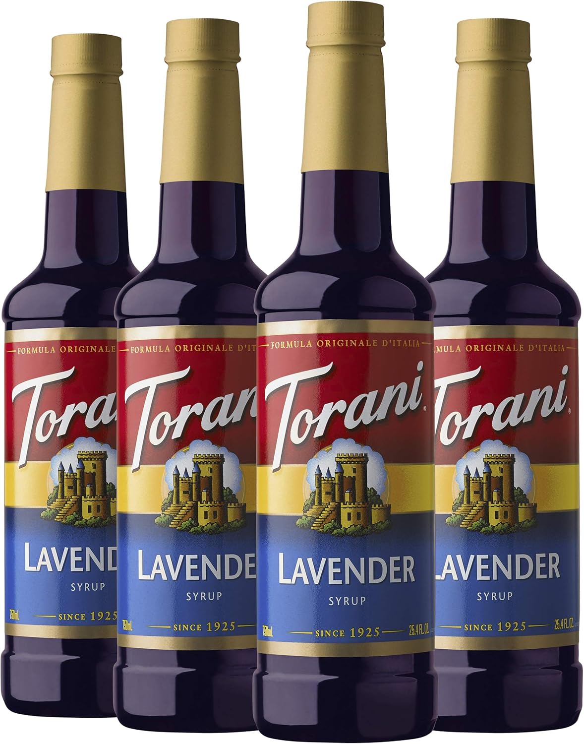 Torani Syrup, Lavender, 25.4 Ounces (Pack of 4)