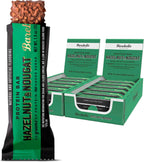 Barebells Protein Bars Hazelnut & Nougat - 12 Count, Pack of 2 - Protein Snacks with 20g of High Protein - Chocolate Protein Bar with 1g of Total Sugars - On The Go Protein Snack & Breakfast Bars