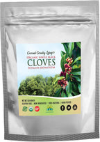 Organic Whole Cloves 1 lb Fair Trade in Mylar Bag w/E-Book of Secrets of Cloves and Gourmet Recipes