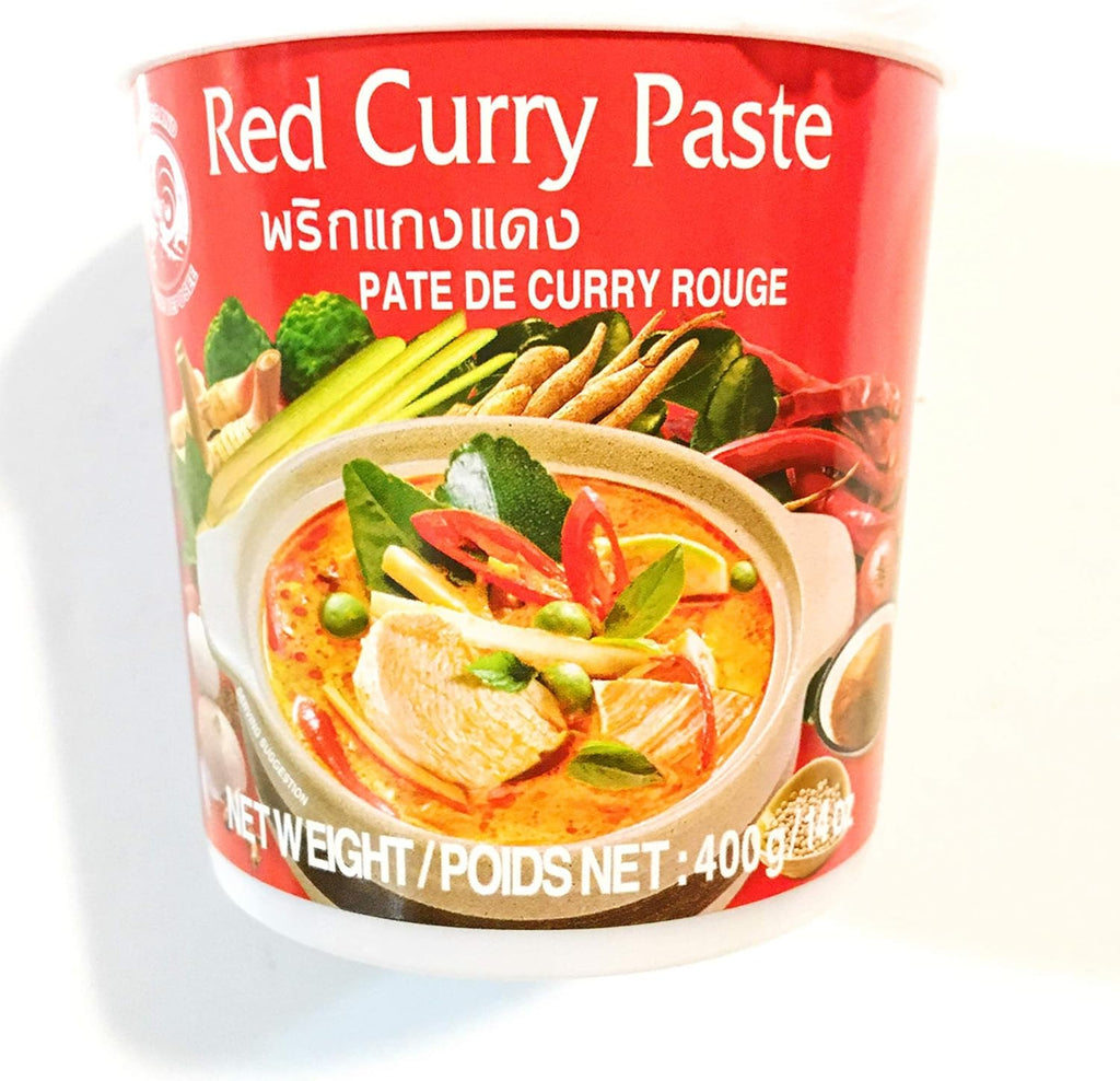Cock Brand Red Curry Paste 14 Oz(2 Pack)