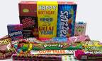 RETRO CANDY YUM ~ 1983 43rd Birthday Nostalgic Candy Gift Basket Box Assortment from Childhood for 43 Year Old Man or Woman Born 1983 Jr