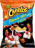 Cheetos Flamin' Hot Puffs Cheese, 8 Oz