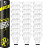 EAGLES Badminton Birdies - Nylon Bedminton Shuttlecocks for Softball/Baseball Batting Training - Highly Stable & Durable 24 Pack, 12 Pack or 6 Pack Shuttle Balls for Indoor and Outdoor Matches