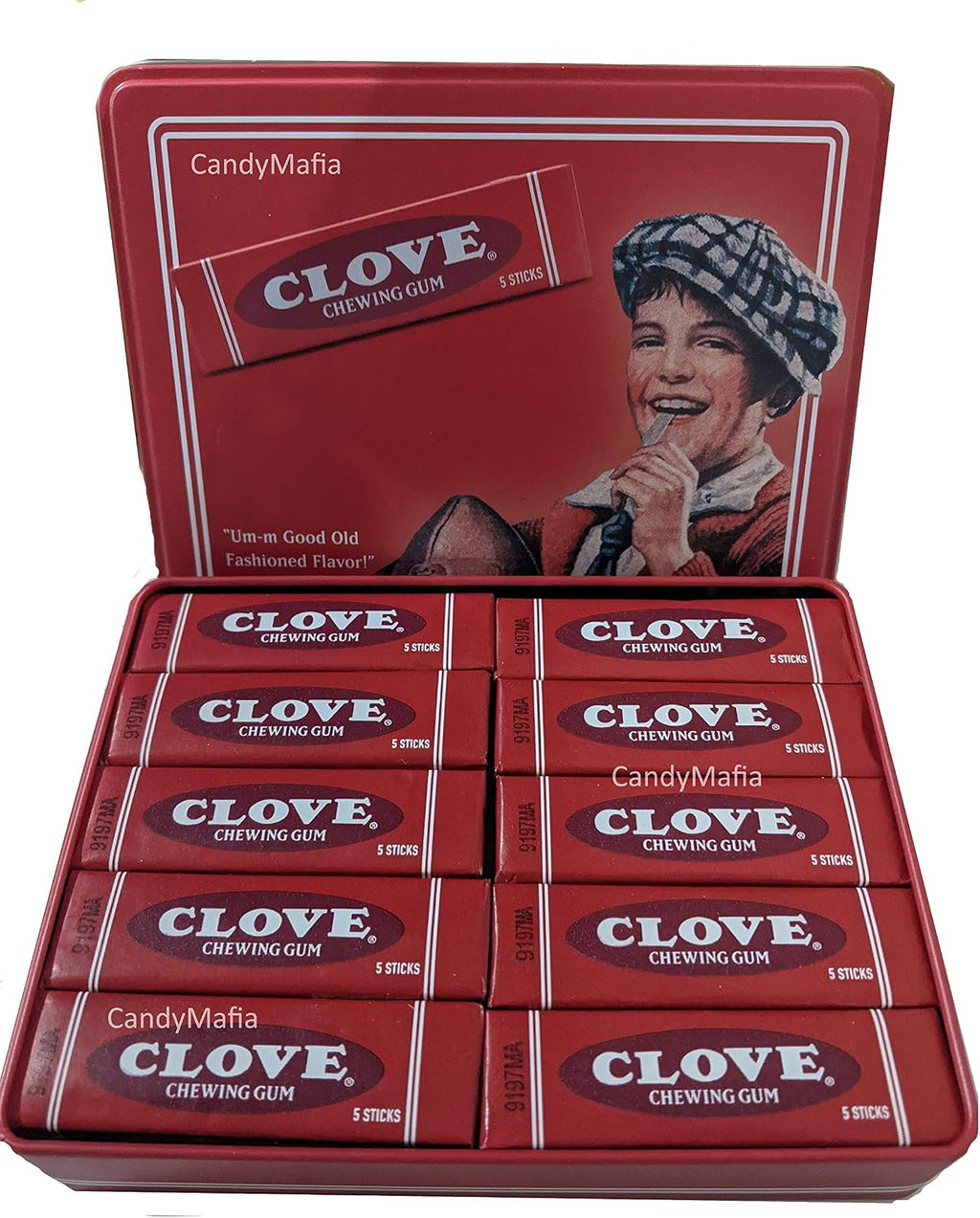 Clove, Gum Vintage Tin, 10 Count