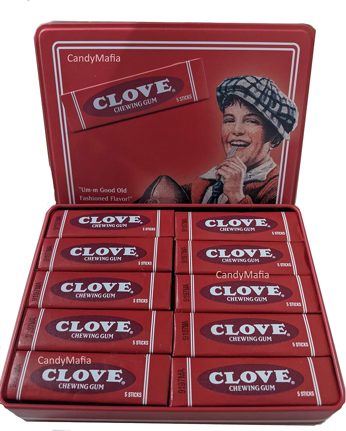 Clove, Gum Vintage Tin, 10 Count