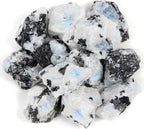 1.1lb Bulk Raw Rainbow Moonstone Rough Crystal-Natural Rainbow Moonstone Raw Stones Crystal for Tumbling, Cabbing, Fountain Rocks, Decoration,Polishing, Wire Wrapping, Wicca & Reiki Crystal Healing