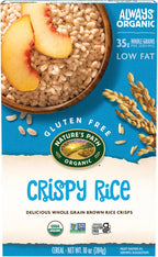 Nature's Path Organic Crispy Rice Cereal, 10 oz (Pack of 1), Gluten Free, Non-GMO