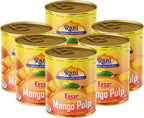 Rani Mango Pulp Puree (Makes Mango Lassi Shakes) Kesar Sweetened 30oz (1.875lbs) 850g Pack of 6 ~ Kosher | All Natural | NON-GMO | Vegan | No colors | Gluten Friendly | Indian Origin