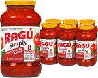 RAGÚ Simply Tomato Basil Pasta Sauce, 24 oz (Pack of 6)