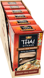 Thai Kitchen Gluten Free Brown Rice Noodles, 8 oz (Pack of 6)