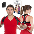 Posture Corrector for Women and Men - Adjustable Upper Back & Shoulder Brace Trainer for Slouching, Neck Hump and Hunched Shoulders - X-Large