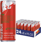 Red Bull Red Edition Watermelon Energy Drink, 8.4 Fl Oz, 24 Cans