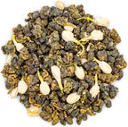 Oriarm Jasmine Oolong Tea Loose Leaf - Taiwan Oolong Green Tea Leaves with Jasmine Flowers - 100g (3.53-ounce)
