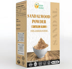 Herbs Botanica Chandan Sandalwood Powder Natural 227gm / 8 oz For Skin, Face Pack, Face Mask, Worship Tilak, Auspicious Occasions 100% Natural, Soothing, Cleansing, Wrinkles